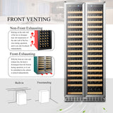 Lanbo Luxury 257 Bottles Dual Door Wine Cooler