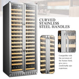 Lanbo Luxury 257 Bottles Dual Door Wine Cooler