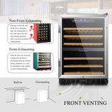 Lanbo 44 Bottle Dual Zone Wine Cooler