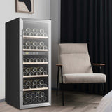 Lanbo 20 Inch 64 Bottle Dual Zone Freestanding Wine Cooler