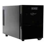 Koolatron 6 Bottle Black Wine Cooler
