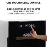 Koolatron Deluxe 12 Bottle Wine Cooler