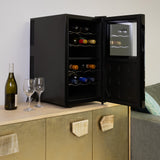 Koolatron 18 Bottle Dual Zone Wine Cooler