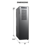 Koolatron 18 Bottle Slim Dual Zone Wine Cooler
